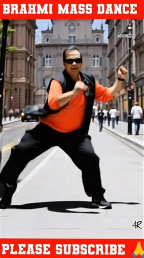Brahmanandam Mass Dance 🔥 | Lamba Lamba Folk Song BGM #shorts #trending#viral#funny#ai#dance #comedy