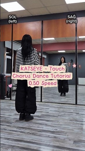 KATSEYE- Touch Dance Tutorial 0.50X #katseye #touch #dance #tutorial #shorts #fyp