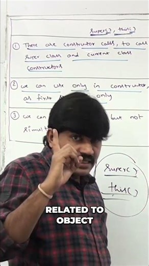 Java Super and This: Static Area Explained! #shorts