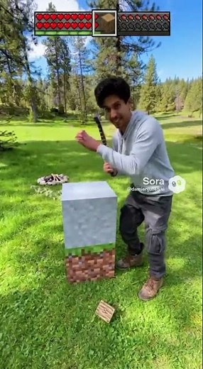 Minecraft real world 😶‍🌫️