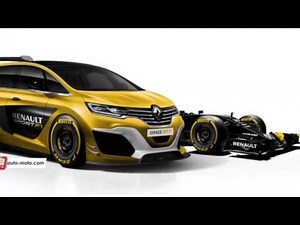 Insolite – Renault Espace F1 2016 – hommage au concept de 1994