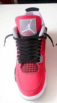 How to Lace Jordan 4 #toro Bravo