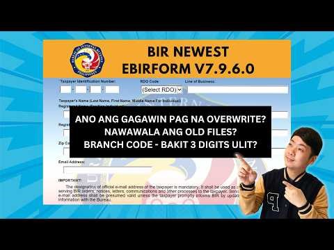 How to Install Offline eBIRForms Package v7.9.6.0 | FAQS - NAWAWALA ANG OLD FILES??