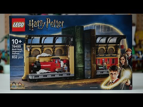 LEGO Harry Potter 76450 Book Nook Hogwarts Express Speed Build