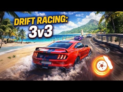 INTENSE Bali Beach Car Racing - Drift 3v3 | IPhone Gameplay