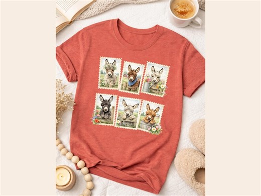 Donkey Stamp Clipart PNG, Vintage Farm Animal Bundle, Cottagecore Farm Design (digital Download) - Etsy