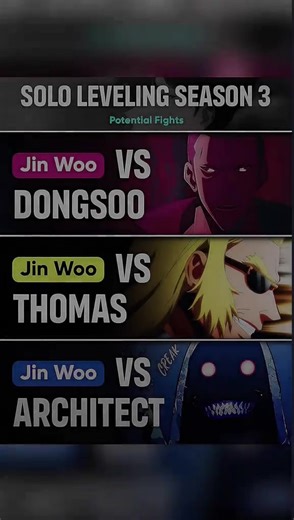 Solo Leveling Season 3 Update