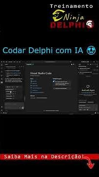 VSCode com Delphi com IA #delphi #ia #ai #desenvolvedor #programação #vibecode #codex #claude #ge...