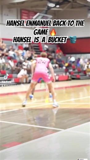 Incredible Dunk by Basketball Player Hansel Emanuel