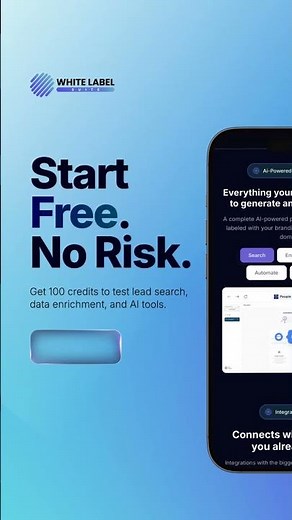 Start Free with $12 Wallet Funds | AI-Powered Lead Generation