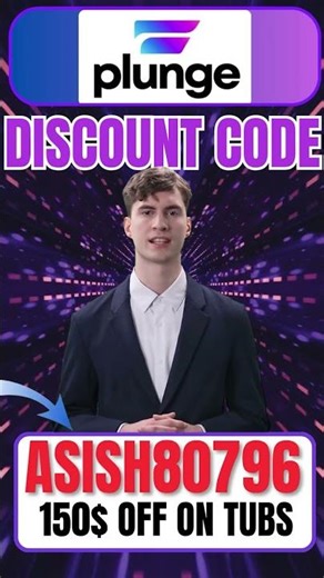 Plunge Discount Code : (ASISH80796) Get $150 Off On Cold Plunge Tubs