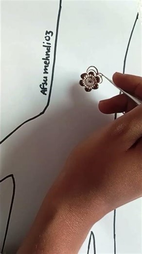 PART-1 / Practice Hand Mehndi Design Tutorial For Beginners step by step #shortvideo #mehndidesign