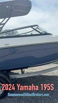 2024 Yamaha 195S Jet Boat Walkthrough | Like-New Low Hour Yamaha Boat for Sale in Virginia #boat