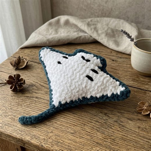 Crochet Stingray Pattern (PDF) Amigurumi Ray Plush Tutorial, Ocean Animal Crochet Pattern, Easy Plushie (instant Download) - Etsy