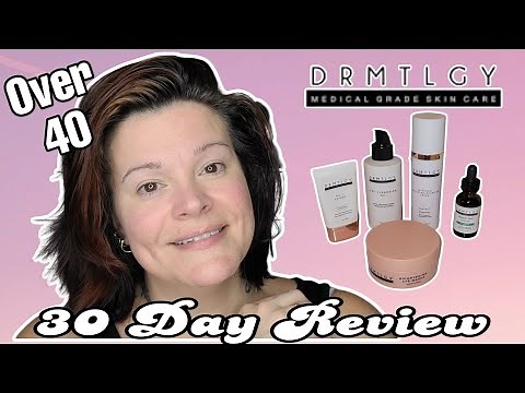 BRUTALLY HONEST REVIEW OF DRMTLGY || OVER 40 SKIN #Drmtlgy