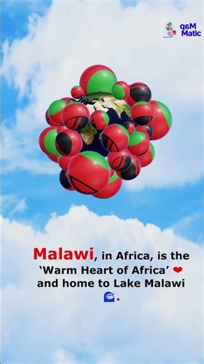 Malawi Country Ball 🇲🇼 | Malawi Flag Animation & Fun Facts | Africa