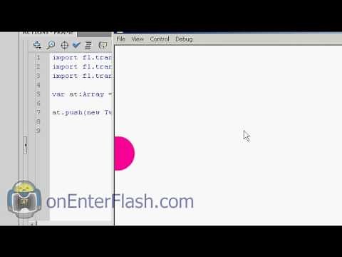 ActionScript 3 Basics Tutorial : Tween Class
