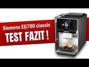 Siemens EQ700 classic TEST (2026) - Is it worth buying? [SHORT & COMPACT]