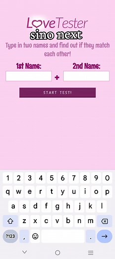 LoveTester App: Discover Compatibility with Names