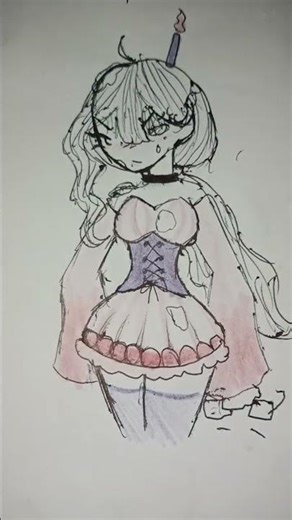 my oc is casing her friend becose he ruend her birthday!😫
