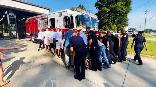 2.7K views · 97 reactions | PUSH-IN CEREMONY FOR ENGINE 22. During a...