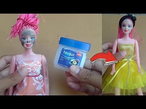 How to clean doll face at home || cleaning with Vaseline || ‪@barbiesiaralifestory‬
