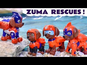 Zuma has to Work hard to Complete a Lot of Rescues