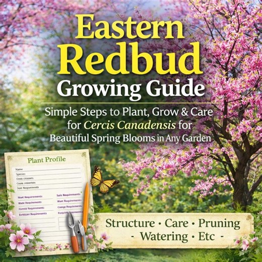 Eastern Redbud Growing Guide: Simple Steps to Plant, Grow & Care for Cercis Canadensis for Beautiful Spring Blooms in Any Garden - Etsy