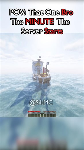 He thinks he's Luffy. 💀