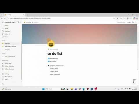 Notion video titorial