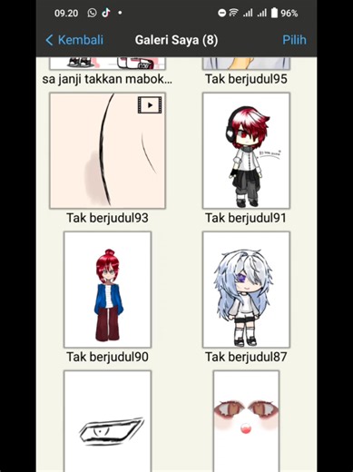 tutorial shading baju gacha simpel ☺️#tutorial #shading #gacha #simpel #tutorialshadinggacha