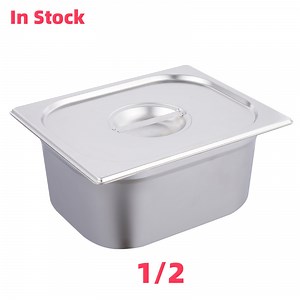 [Hot Item] Daosheng Commercial Kitchen Catering Equipment 1/2 Gastronorm Container Pans Steam Table Food Tray Gn Pan