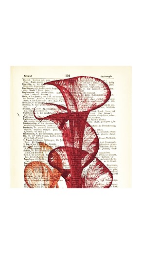 This is what happens when you drag paint-soaked string across paper. With just a piece of thread and a little acrylic paint, you can create beautiful, rhythmic patterns that instantly elevate your collage papers. The movement is organic, the results are unpredictable, and every pull creates something completely unique. In my full YouTube string painting tutorial, I show you exactly how to do this step by step, including what type of string works best, how much paint to use for clean versus messy