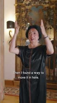 ✨ An Antique Mirror Full of Stories in Jin Xing’s Paris Apartment ✨