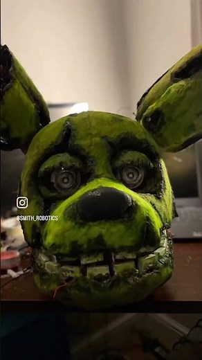SPRINGTRAP IN REAL LIFE!!!! #fnaf #fivenightsatfreddys #fnaf3 #springtrap #animatronic