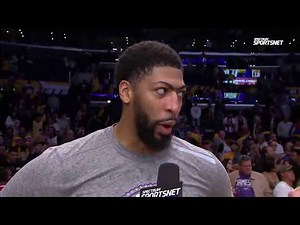 Anthony Davis postgame interview | Lakers vs Bucks