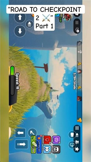 Medieval Mayhem ⚔️ road to Checkpoint 2 (part 1) #roblox #shorts