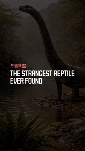 The Strangest Reptile Ever Found - Tanystropheus had a neck longer than its entire body, built from just 13 extremely elongated vertebrae, making it one of the most visually extreme reptiles ever discovered. | The Brain Maze
