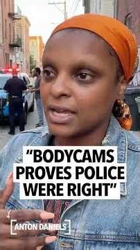 Woman says bodycams prove most police officers weren't the problem, it's black culture acting crazy