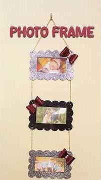 DIY Picture Frame 🖼️ | Easy Photo Frame Craft