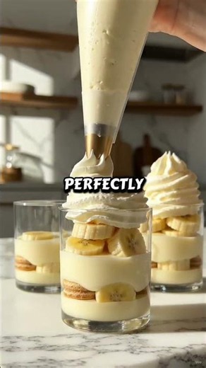 BANANA PUDDING CUPS 🍌