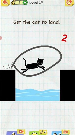 get the cat to land Level - 14 ❗ SPG Gamings