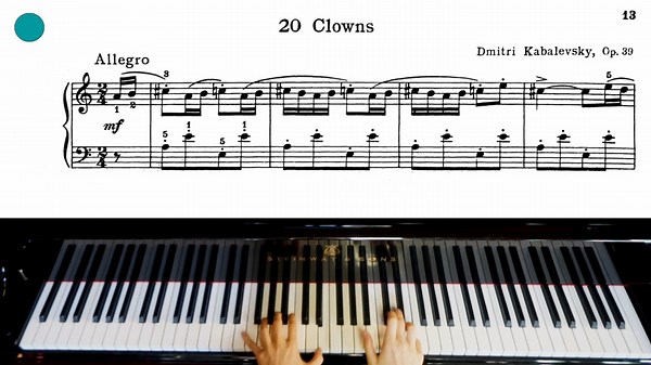 Mastering The Clown Op. 39, No.20 by D. Kabalevsky