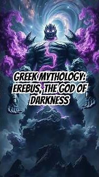 Erebus: The Greek God Of Darkness 🏛️🌑