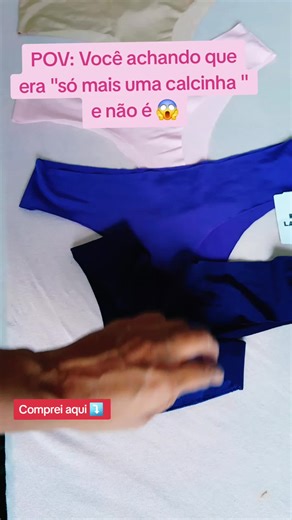 #calcinha #calcinhatransparente #calcinhafeminina #calcinhafeminina #langerri Não é apenas uma calcinha, é uma peça que traz conforto e não marca nada 😍🤌