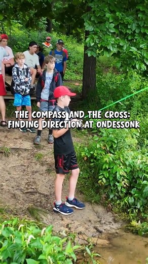 The Compass and the Cross: Finding Direction at Ondessonk #CampOndessonk #FaithAndAdventure #FindYourDirection #SummerCamp #YouthMinistry | Camp Ondessonk