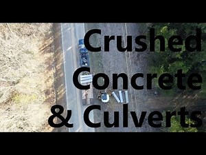 Driveway Crushed Concrete & Culvert Installation