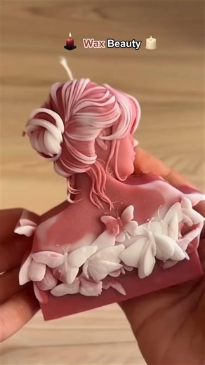 Wax Casting🕯️Beauty's Back🌹#shorts #wax