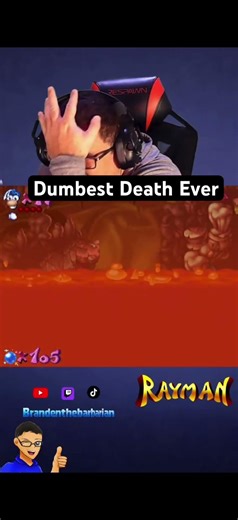 Dumbest Death Ever #rayman