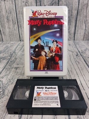 Mary Poppins (VHS, 1984, Walt Disney Home Video, Clamshell) Rare - Pre-Owned | eBay